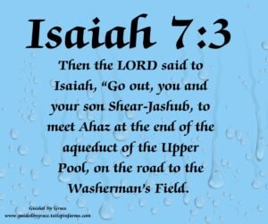 Isaiah Shears Simplot SHEAR-JASHUB / ISAIAH 7:3 - Guided By Grace