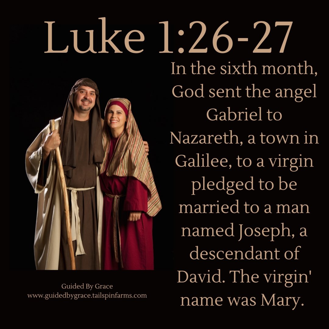 PLEDGED TO BE MARRIED / LUKE 1:26-27 - Guided By Grace